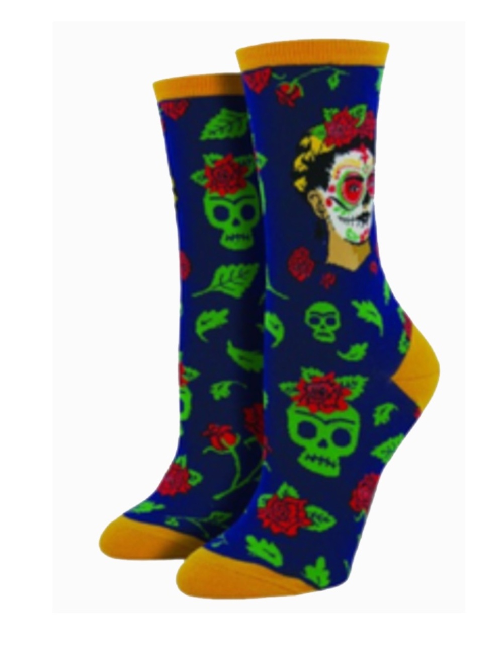 Frida Day of the Dead Socks by Socksmith